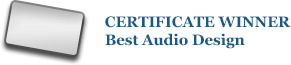 Certificate Winner Best Audio Design
